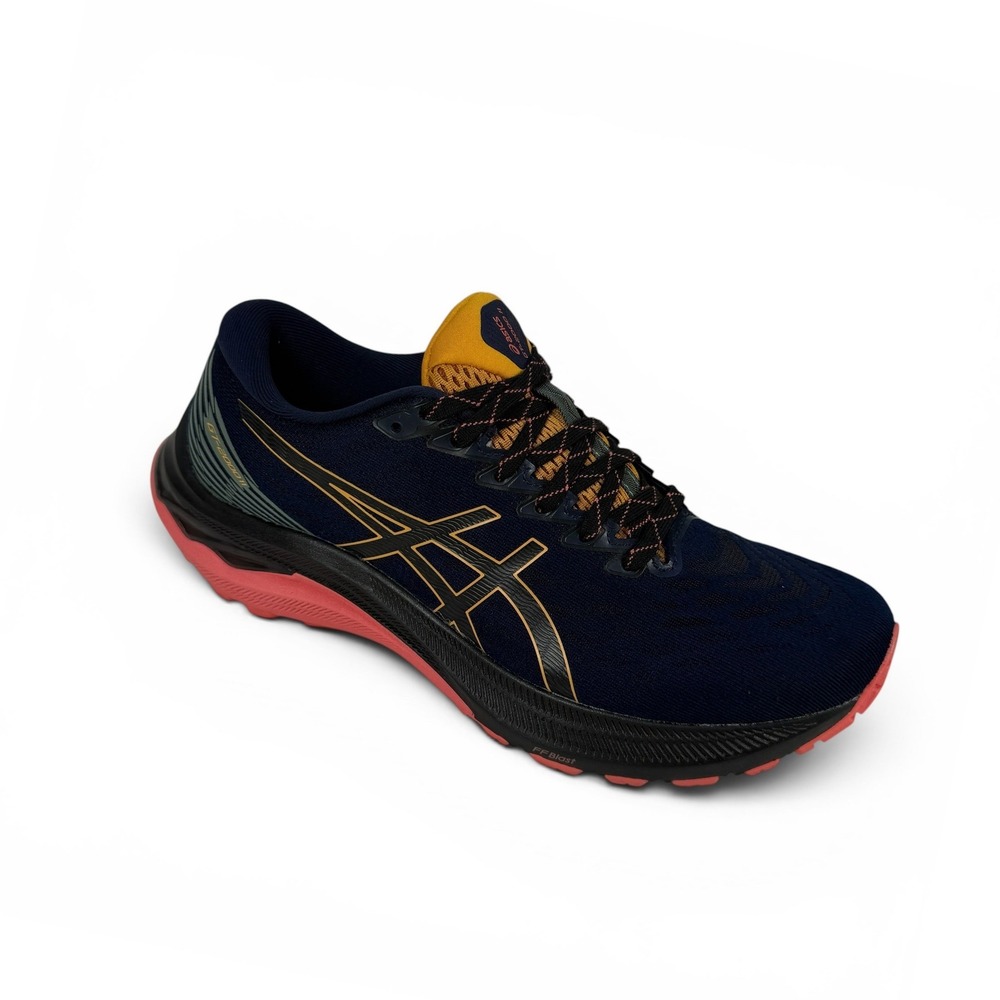 Asics GT 2000 11 Running Shoes Womens 8‎ Deep Ocean Papaya 1012B389